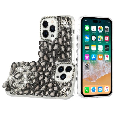 For Apple iPhone 8 Plus/7 Plus Jewel Full Diamond Bling Case Cover - Green