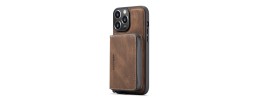 For Apple iPhone 8 Plus/7 Plus Premium Wallet MultiCard Holder Money Zipper With Magnetic Flap - Brown