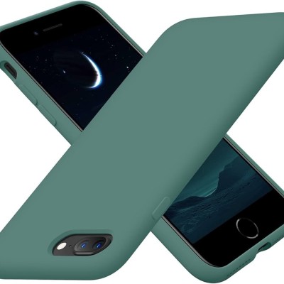 For Apple iPhone 8 Plus/7 Plus SPLENDID Glitter BOW Design TPU Case Cover - Midnight Green