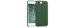 For Apple iPhone 8 Plus/7 Plus SPLENDID Glitter Butterfly Design TPU Case Cover - Midnight Green