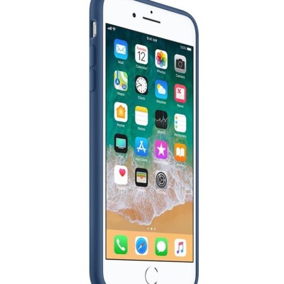 For Apple iPhone 8 Plus/7 Plus SpaceX Ultra Transparent Tone Case Cover - Blue