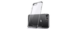 For Apple iPhone 8 Plus/7 Plus SpaceX Ultra Transparent Tone Case Cover - Clear