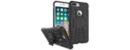 For Apple iPhone 8 Plus/7 Plus V 3in1 Combo Kickstand Holster Cover Case - Black