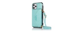 For Apple iPhone XR ELEGANT Wallet Case ID Money Holder Case Cover - Teal