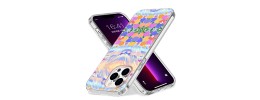 For Apple iPhone 14 PRO 6.1" Creative Design Hybrid Cover Case - J