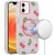 For Apple iPhone SE2 (2020) 8/7 ART IMD Chrome Beautiful Design ShockProof Case Cover - Floral D