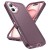 For Apple iPhone XR Acrylic Tough 2.5mm Transparent ShockProof Hybrid Case Cover - Purple