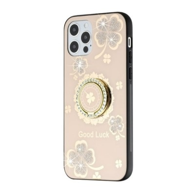 For Apple iPhone XR Decorative Glitter with Diamond All Around Hybrid - A Style