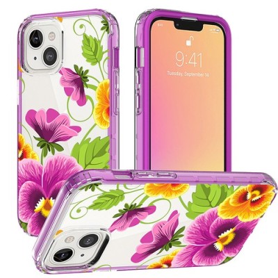 For Apple iPhone XR Essence Beautiful Design Hybrid Shockproof Case Cover - B