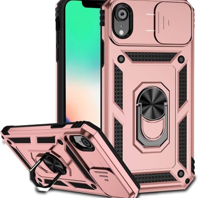 For Apple iPhone XR Exquisite Tough Shockproof Hybrid Case Cover - Pink
