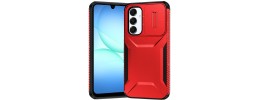 For Samsung A17 5G Ultimate U Design Hybrid with Camera Window Covering - Red