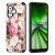 For Celero 3 Plus Strong Tough Metallic Design Hybrid - Pink Floral