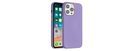 For Apple iPhone XR Classy Slick Chromed Around Hybrid Case Cover - Dark Purple