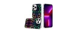 For Apple iPhone 14 PRO 6.1" Creative Design Hybrid Cover Case - F
