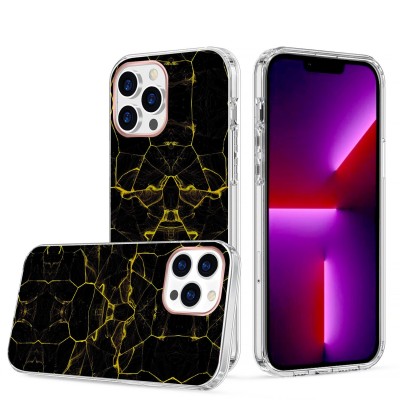 For Apple iPhone 14 PRO 6.1" Creative Design Hybrid Cover Case - G