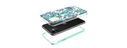 For Apple iPhone 14 PRO 6.1" Slick 3in1 Premium IMD Electroplated Hybrid Design Case Cover - C