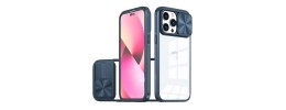 For Apple iPhone 11 (XI6.1) Fusion Transparent Clear Hybrid Case Cover - Blue