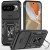 For Google Pixel 10/10 Pro Tough Hybrid With Ring Stand Case  Black