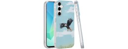 For Samsung A16 5G Double Layer Design IMD TPU Case - Eagle