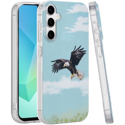 For Samsung A16 5G Double Layer Design IMD TPU Case - Eagle