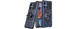 For Moto G 5G 2025/2026 / G PLAY 2026 Sturdy Bracket Kickstand Magnetic Hybrid - Midnight Green