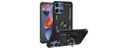 For Moto G Power 2026/2025 Luxury Wallet Card ID Zipper Money Holder Case Cover - Black