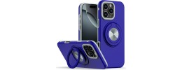 For Moto G Power 2026/2025 Metal Diamond CD Pattern Design Matte Finished Hybrid with Rotational Ring [Car Mount Friendly] Case - Floral B