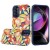 For Moto G 5G 2022 Bliss Floral Solid Design Hybrid Cover Case - Floral A