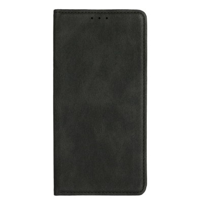 For Moto G 5G 2022 Wallet Premium PU Vegan Leather ID Card Money Holder with Magnetic Closure - Black
