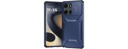 For Motorola Edge 2025 Ultimate U Design Hybrid with Camera Window Covering - Dark Blue