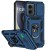 For Motorola Edge 2024 Well Protective Magentic Ring Stand  Camera Protective - Blue