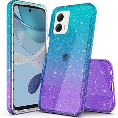 For Motorola G POWER 5G (2023) Sparkle Glitter Hybrid Case Cover - Colorful