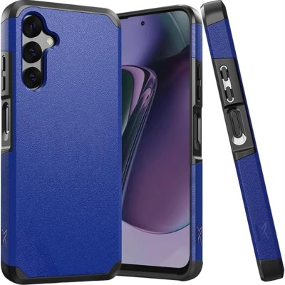 For Motorola Moto G Stylus 5G 2024 Tough Strong Hybrid (Magnet Mount Friendly) Case Cover - Classic Blue