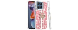 For Motorola Moto G 5G 2025 Bling Hybrid Case Cover - H