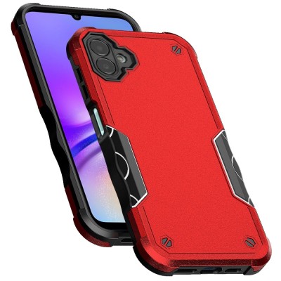 For Samsung A06 Exquisite Tough Shockproof Hybrid - Red