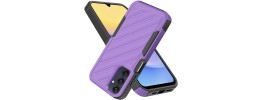 For Samsung A15 5G Noble lined shockproof dual layer hybrid - Dark Purple/Black