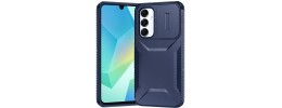 For Samsung A16 5G Ultimate U Design Hybrid with Camera Window Covering - Dark Blue