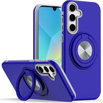 For Samsung A17 5G Loop Hybrid with [Magnetic Ring Circle] 360 degrees Rotational Kickstand Case Cover - Light Blue