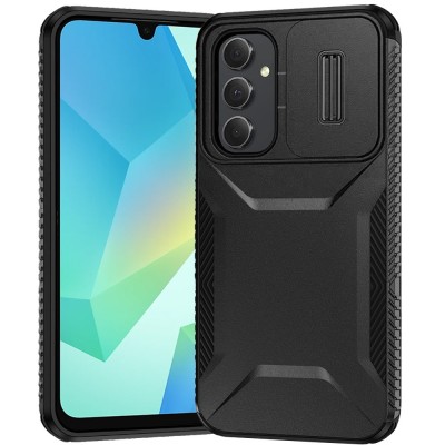 For Samsung A17 5G Tough Hybrid Case - Black