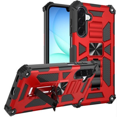 For Samsung A17 5G Tough Hybrid Case - Red