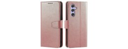 For Samsung A17 5G Wallet ID Card Holder Case Cover - Rose  Gold
