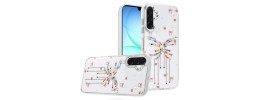 For Samsung A17 5G Resin Epoxy Design Diamond Metal Edged Hybrid Case - J