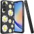 For Samsung A35 5g Tough Strong MetKase Hybrid (Magnet Mount Friendly) Case Cover - Mystical Floral Boom