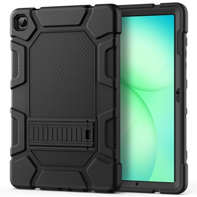 For Samsung A9 Plus 11 inch Tough Tablet Strong Kickstand Hybrid Case Cover - Black