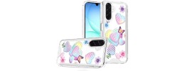 For Samsung A17 5G Beautiful TPU Designs Case Case - Pastel Hearts with Butterflies