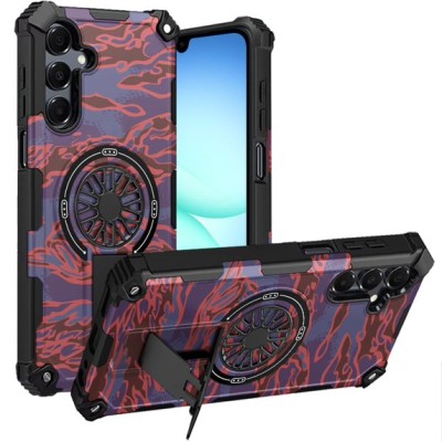 For Samsung A17 5G CD Texture Design Magnetic Car Mount  Friendly HQ Hybrid - F