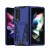 For Samsung Galaxy Z Flip 4 Alien Design Shockproof Kickstand Magnetic Hybrid Case Cover - Black