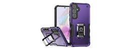 For Samsung Galaxy Z Flip 5 Effortless Plain ShockProof Hybrid Case Cover - Purple