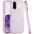 For Samsung Galaxy s20 s11e 6.2inch Double Layer Design IMD TPU Case - Yellow/Purple Floral