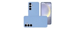 For Samsung Galaxy s24 Plus METKASE Bio-Degradable [WHEAT FIBER MATERIAL] Design Case - Light Blue